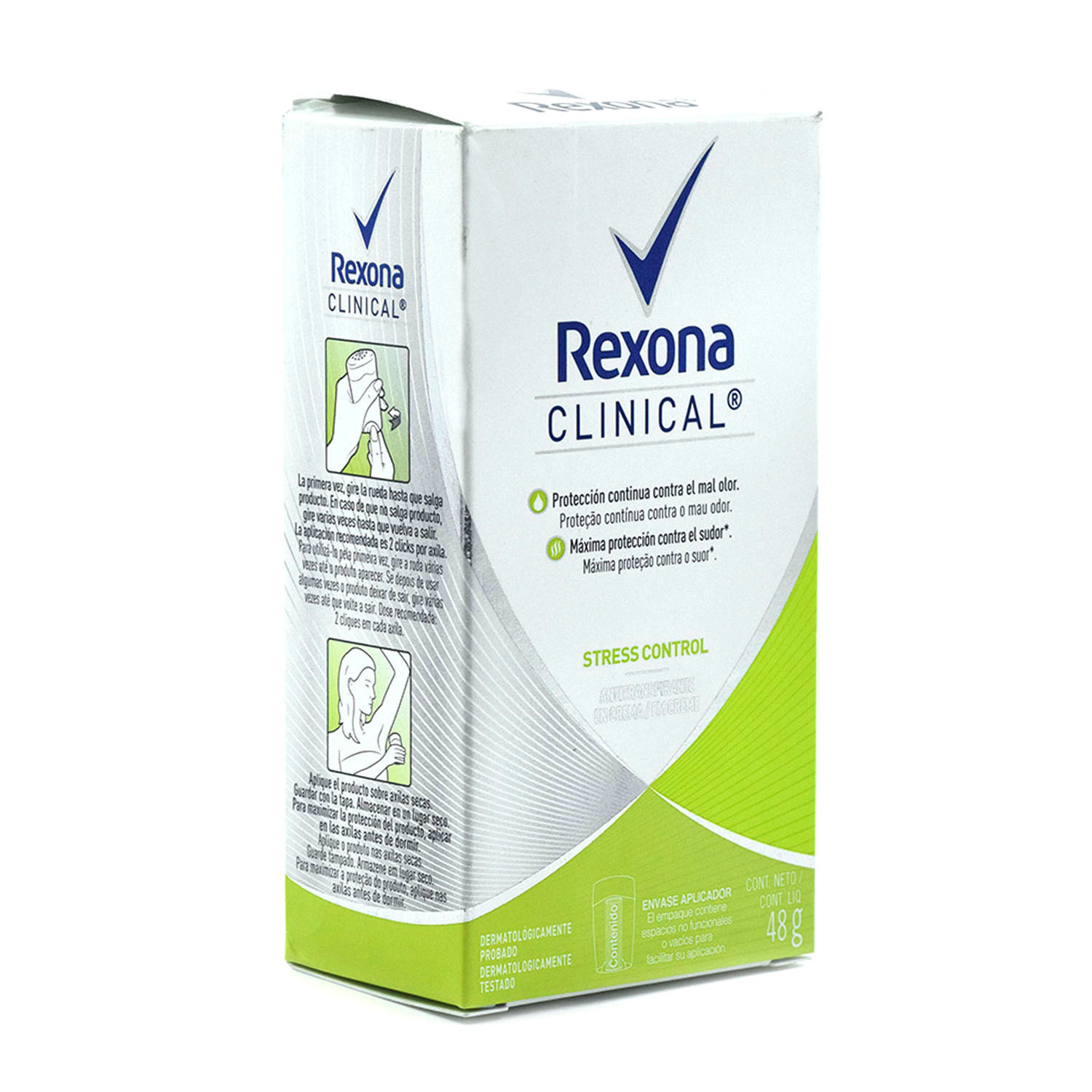 tofu colorido.: desodorante rexona clinical.