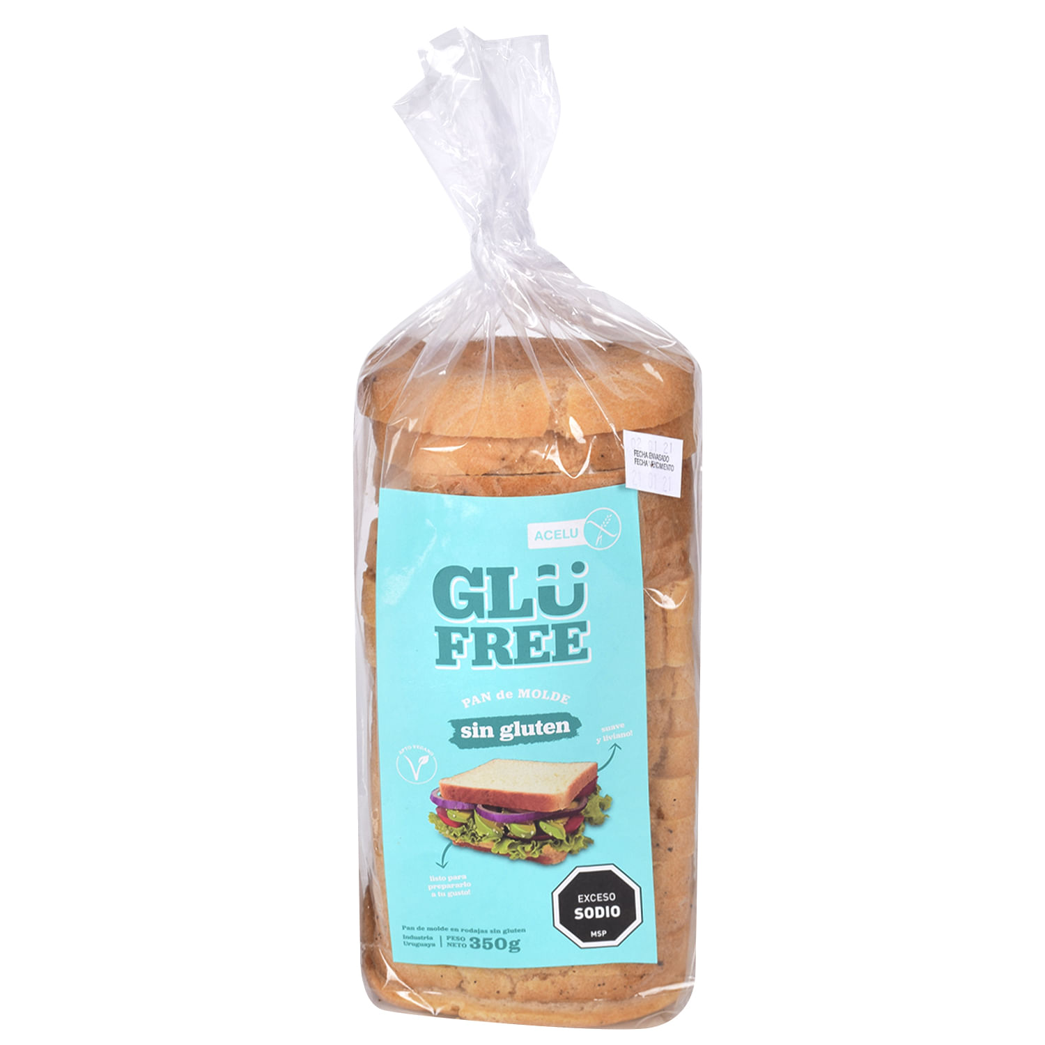 Pan de Molde Sin Gluten - Blanco o Integral – Tasty Free