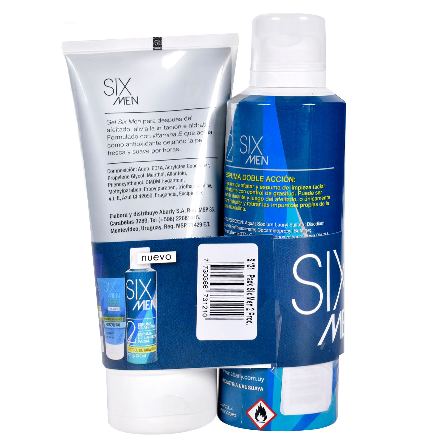 Gel de afeitar, crema de afeitar, espumas y after shave