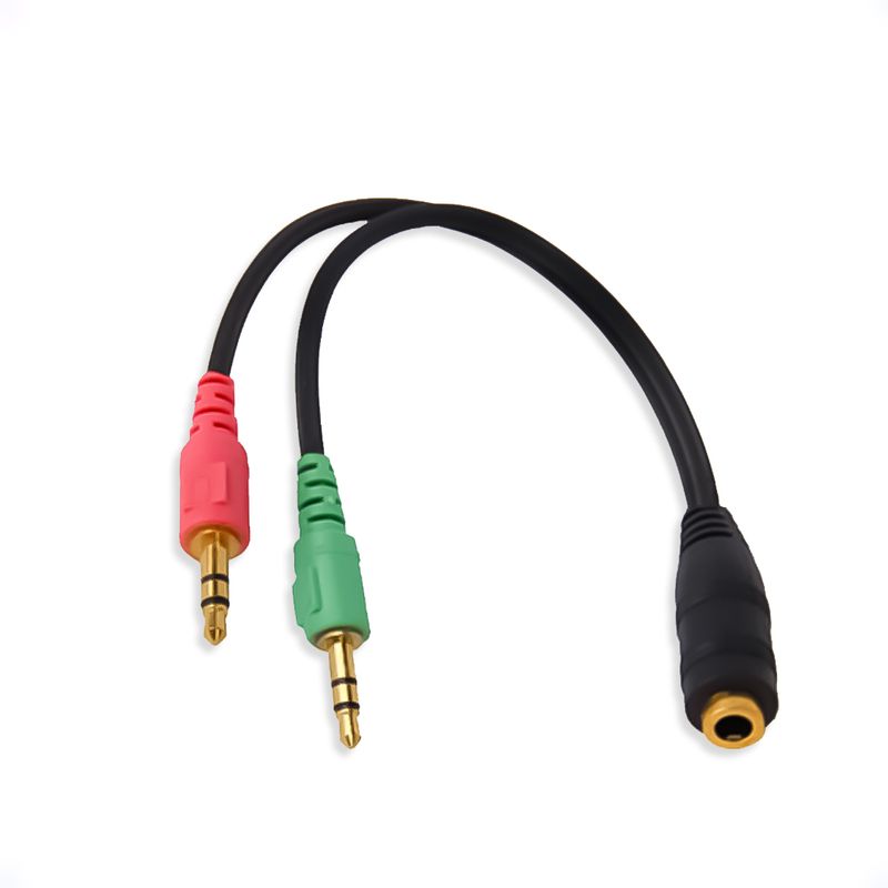 DeleyCON Adattatore Cuffie PC Laptop - Cavo Adattatore Audio A Y - Jack - Foto 5