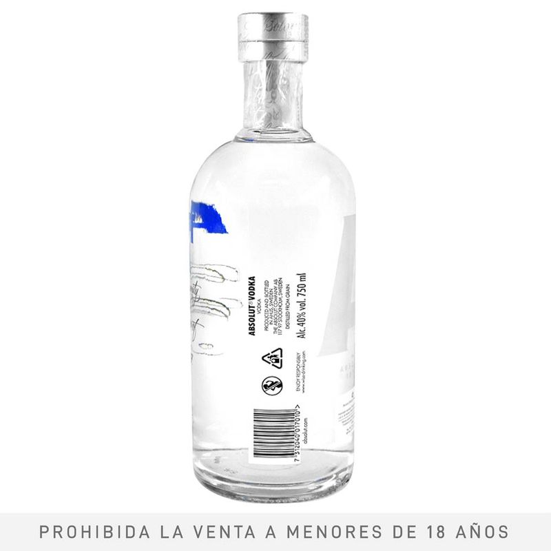 Vodka Absolut Blue 750 Ml