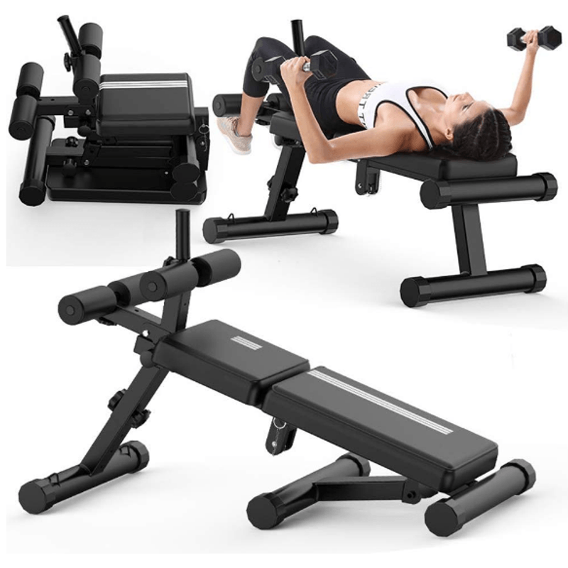 Banco Plegable de Ejercicios Multiposicion Flat Bench