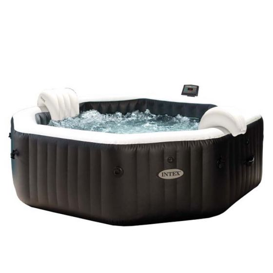 Spa Hinchable octogonal con burbujas y jets 1.098 litros INTEX