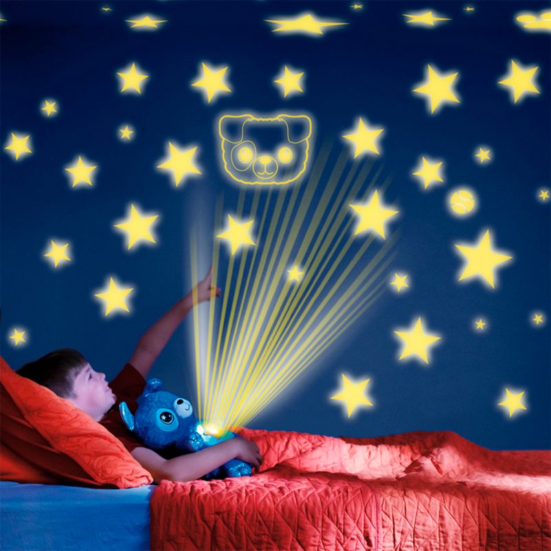 Peluche luminoso Star Belly Cachorro azul