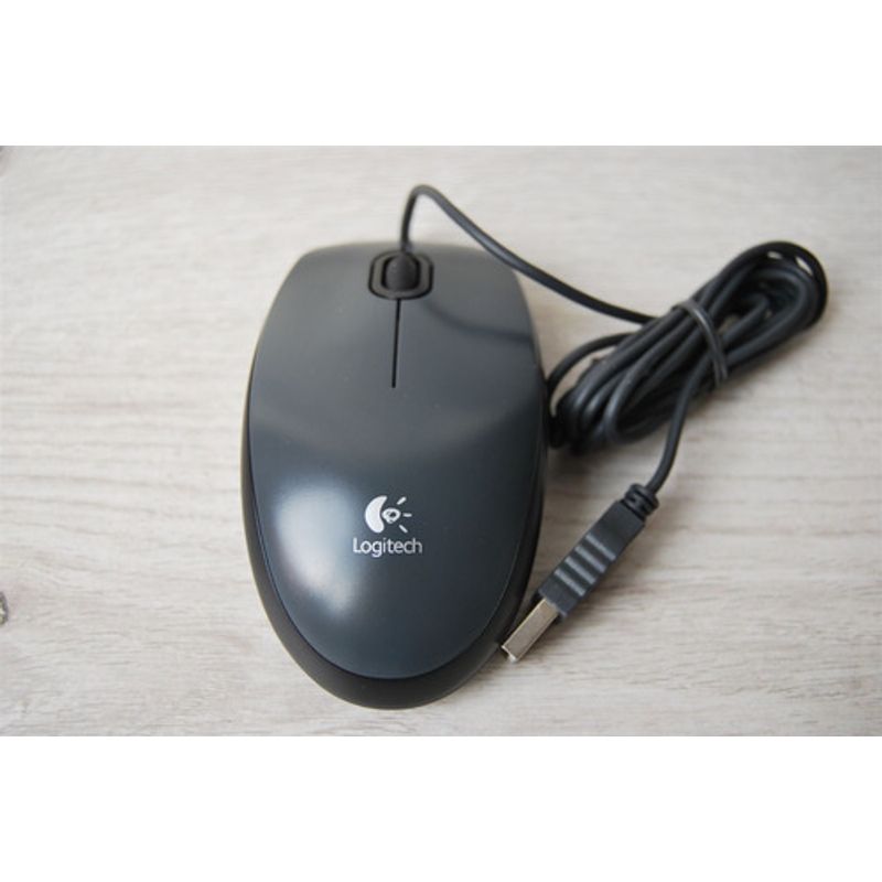 Logitech M90 Ratón con Cable USB, Seguimiento Óptico 1000 DPI
