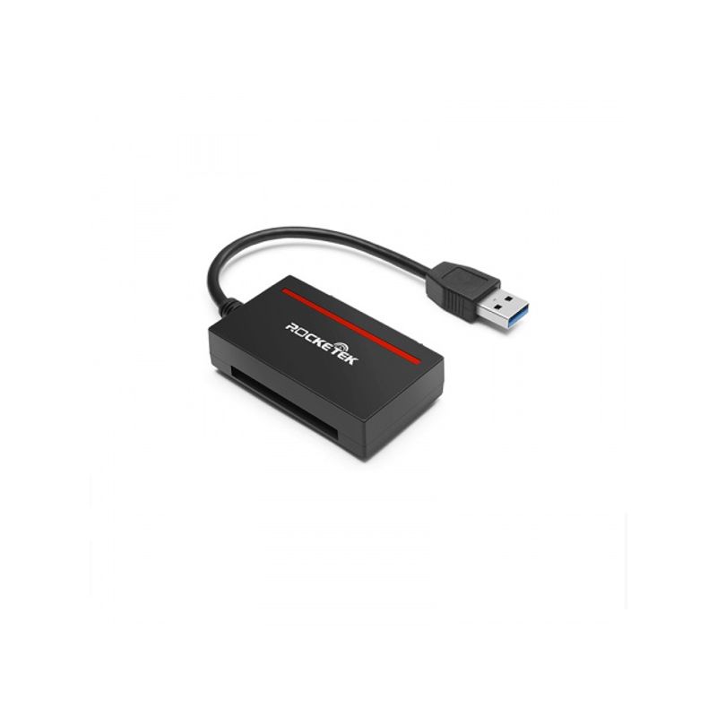 Adaptador Rocketek CFST USB 3.0 a SATA Lector Compact Flash
