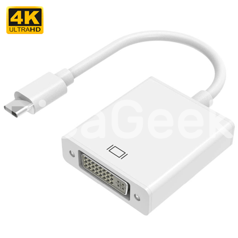 Adaptador Usb-c A Dvi Thunderbolt Cable Mac Pc Celular