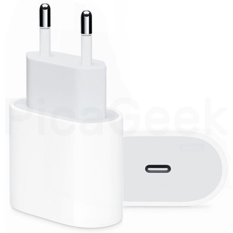 Cargador iPhone 12 Pro Max Carga Rápida 18w Usb-c Original