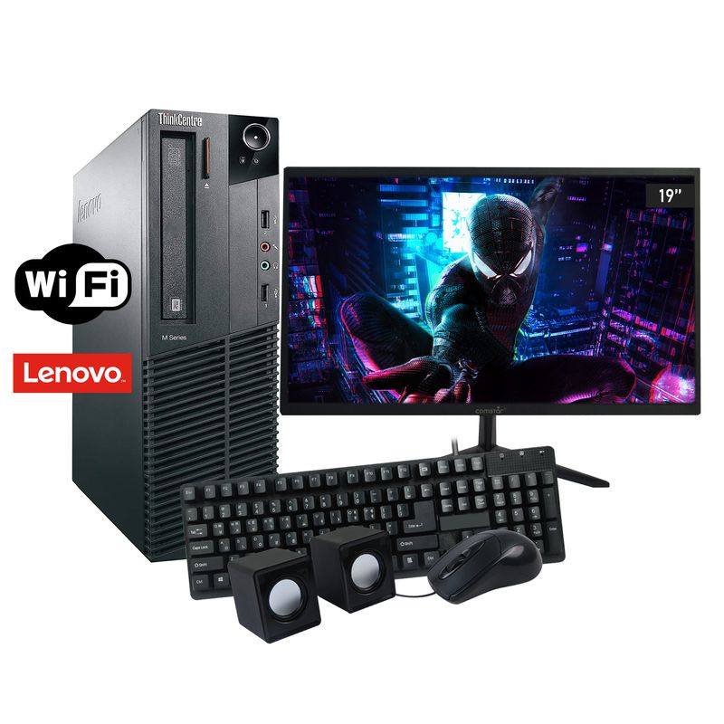 Pc Computadora Completa Dual Core 8gb 240 Ssd Wifi + Monitor