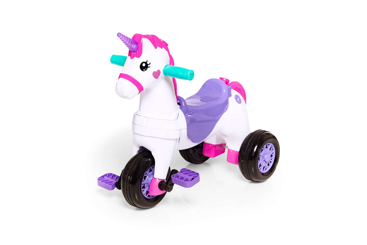 Calesita Buggy Unicornio Con Guia Musica Y Luces