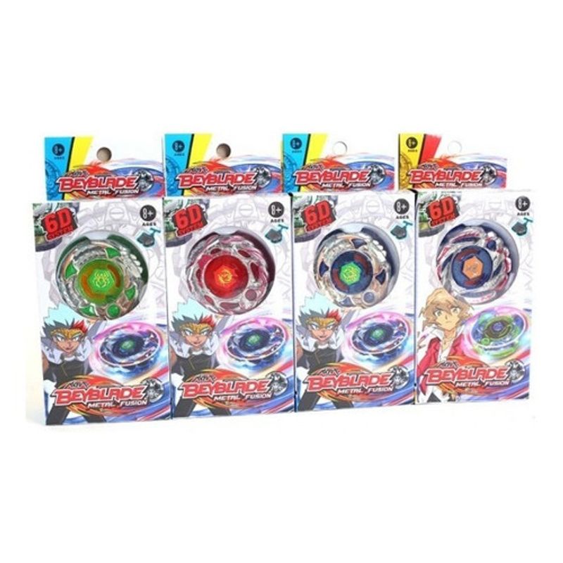 Trompo Lanzador Beyblade Bey Blade Con Luz