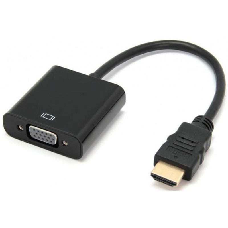 Adaptador Hdmi (m) A Vga (h) Para Monitor Tv Led Lcd Y Mas