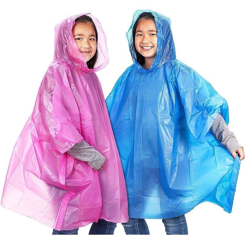 Capa Impermeable Poncho Carpa Lluvia Niño Niña Niños