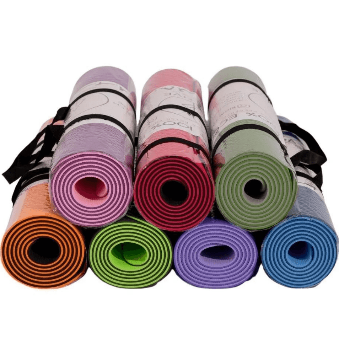 Eco Yoga Mat Bioactive 100 Caucho Ecologico 6mm ROJA
