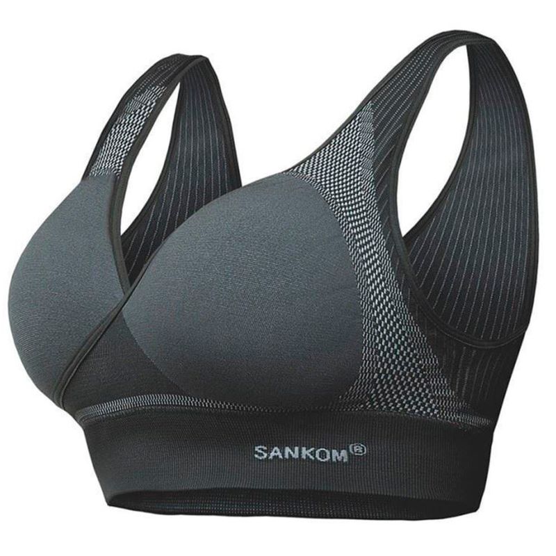 BRA / SUJETADOR – SANKOM CLÁSICO CON ENCAJE – COLOR NEGRO - SANKOM CHILE