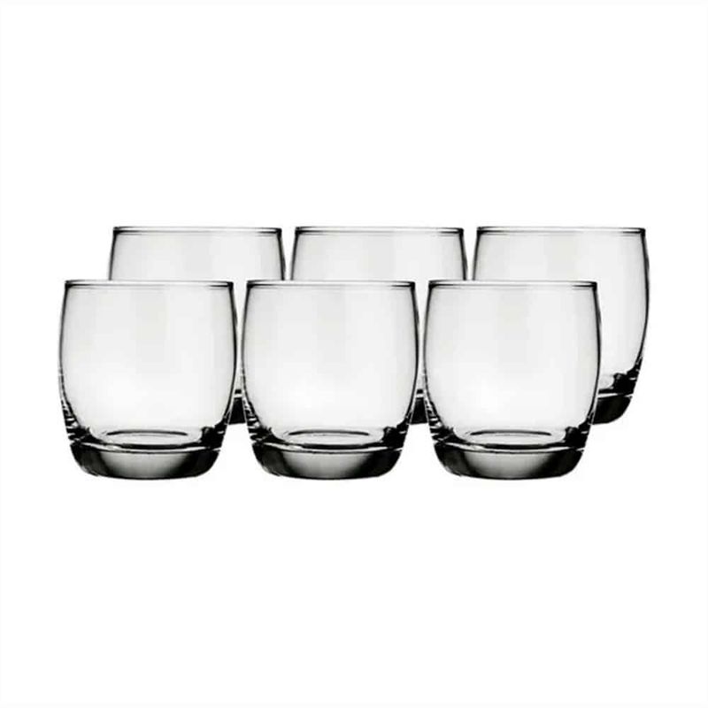 Vaso Vidrio Whisky Nadir 330 Ml X 6 Unid Oca 