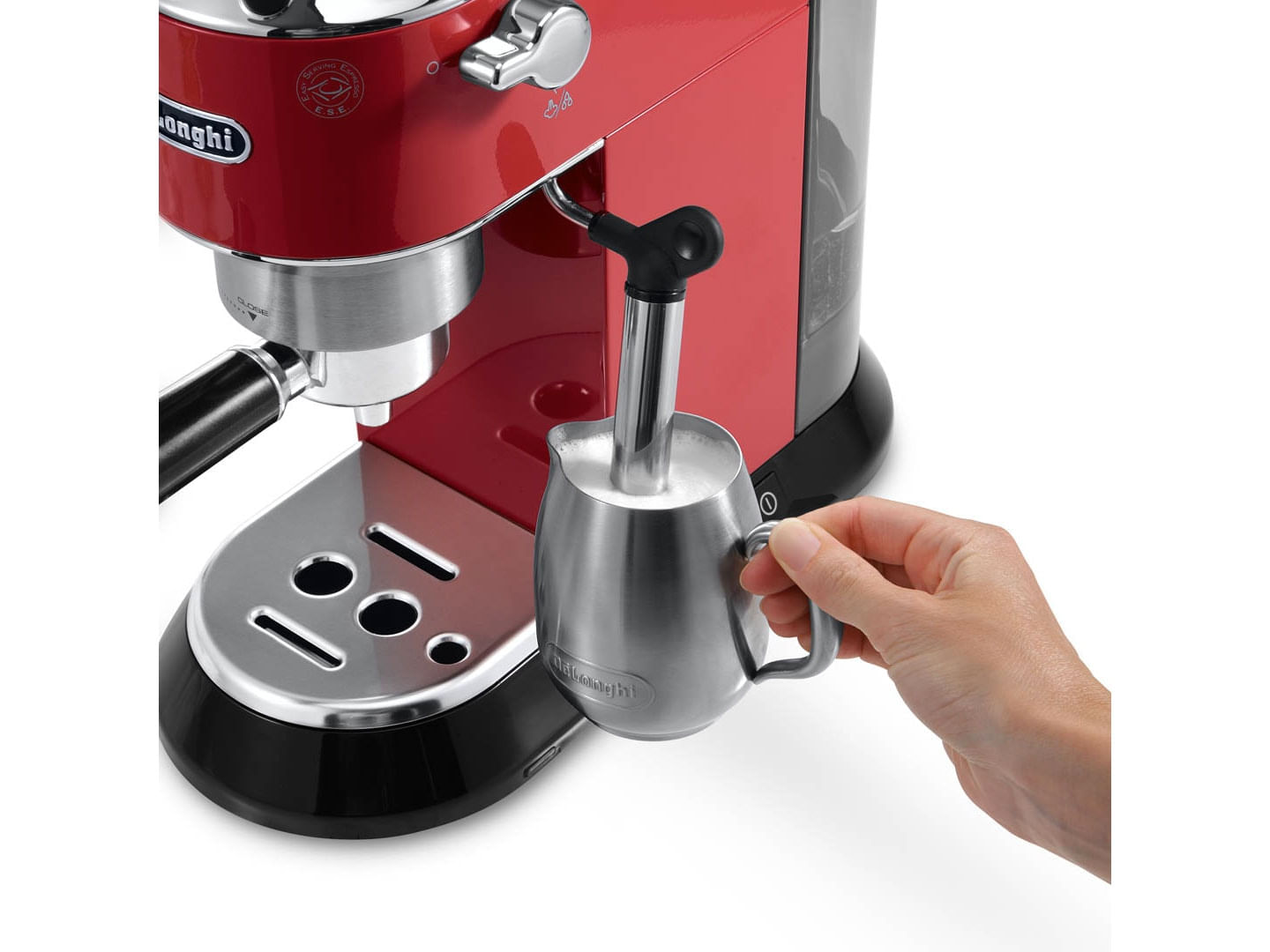 Cafetera Delonghi Essenza Mini Roja