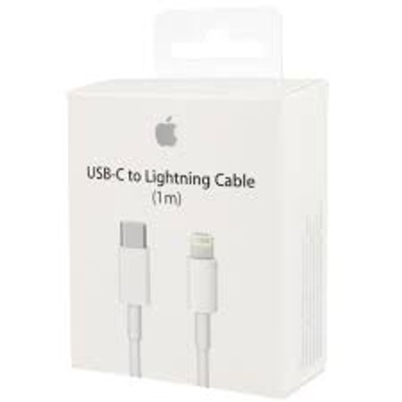 Cable Apple USBC a Lightning 1mt para iPhone iPad iPod