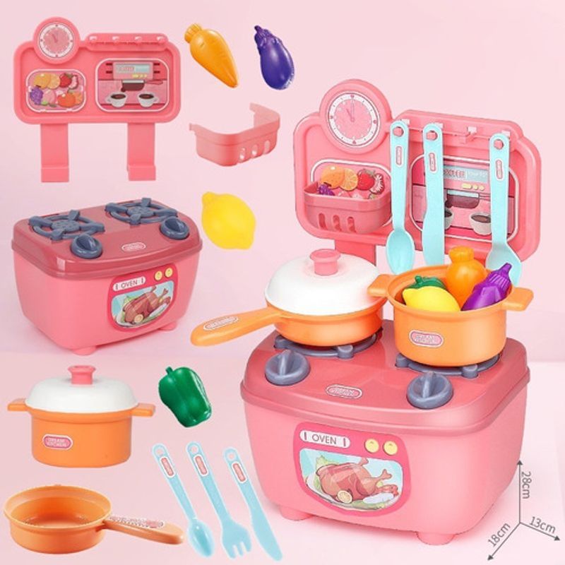 Juego De Cocina Set Completo Para Niñas Y Niños Infantil