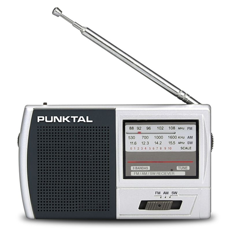 CAMRY CR1140R Radio Portable Rouge AM FM - Antenne Télescopique, AC/DC, Prise Casque - Idéale Maison, Extérieur