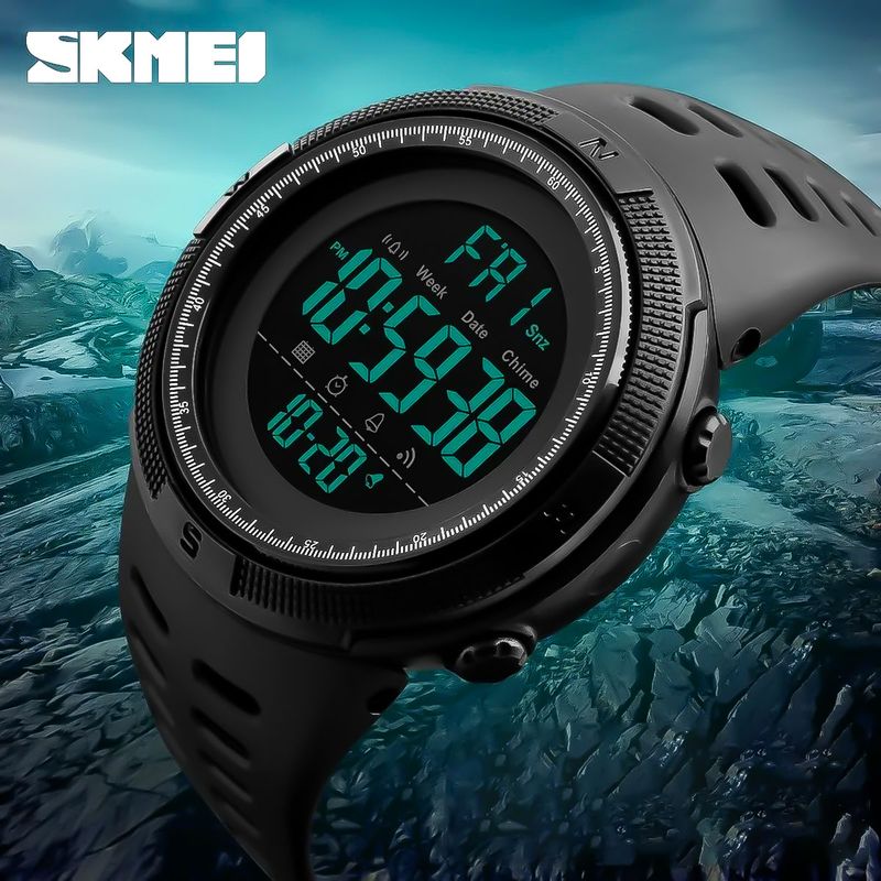 Reloj Hombre Skmei Cronometro - Sumergible - Deportivo