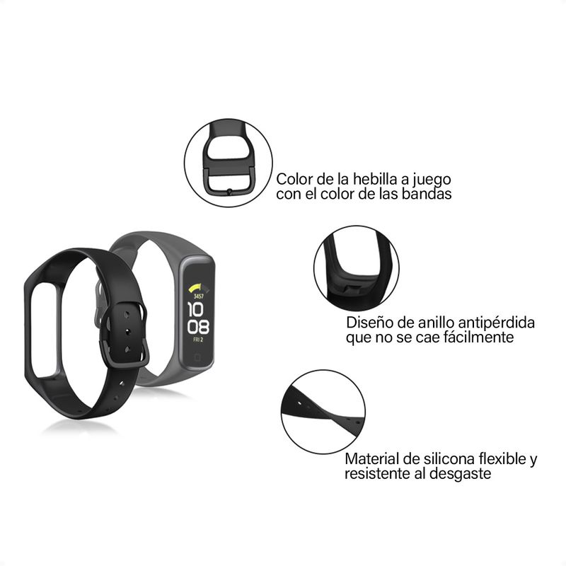 Malla Samsung Galaxy Fit 2 Correa Smart Band Pulsera