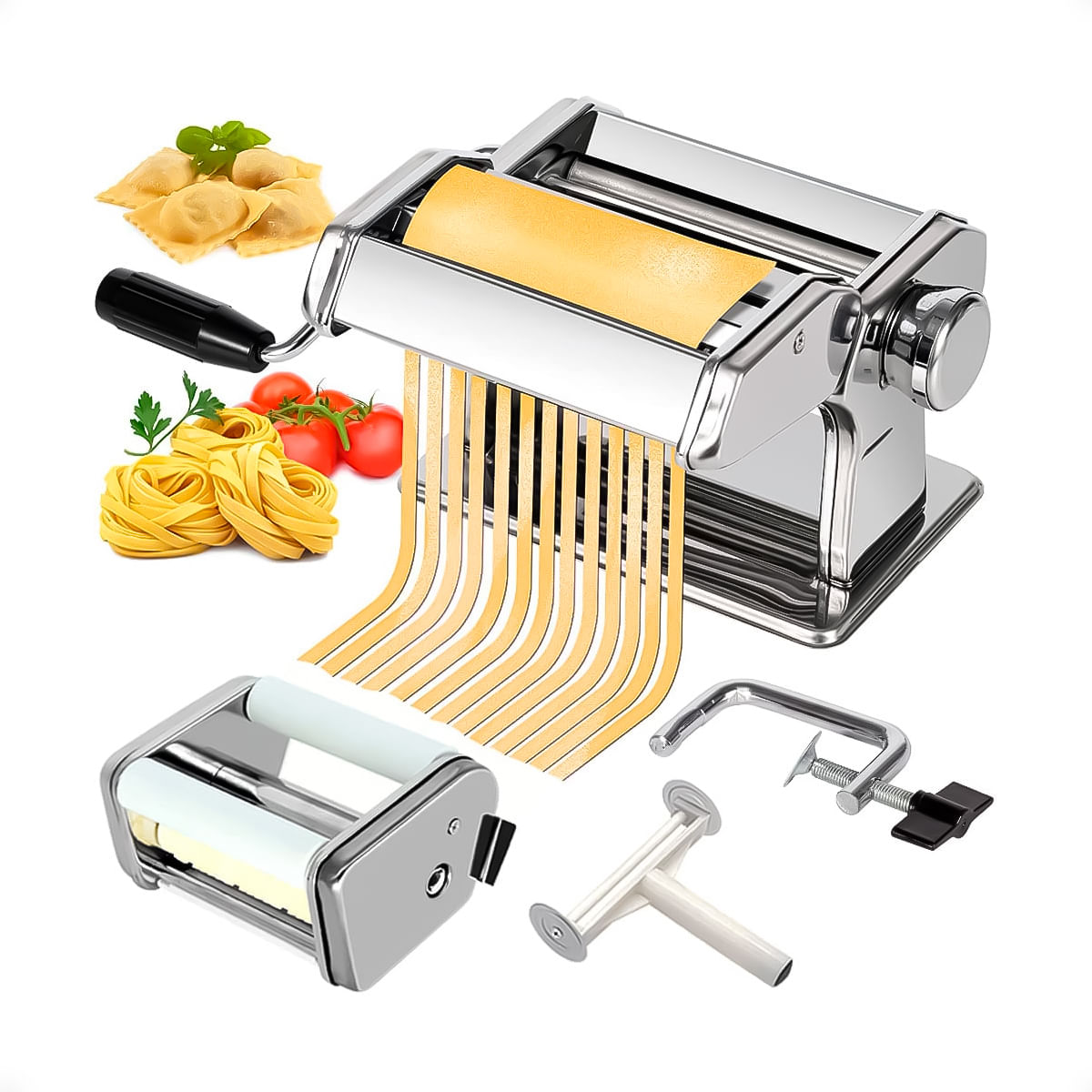 Maquina de pastas 3 en 1 ravioles tallarines masa HOGAR COCINA MAQUINAS DE  PASTA