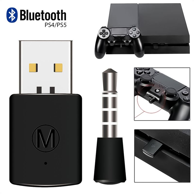 Control USB / Bluetooth* para videojuegos compatible co