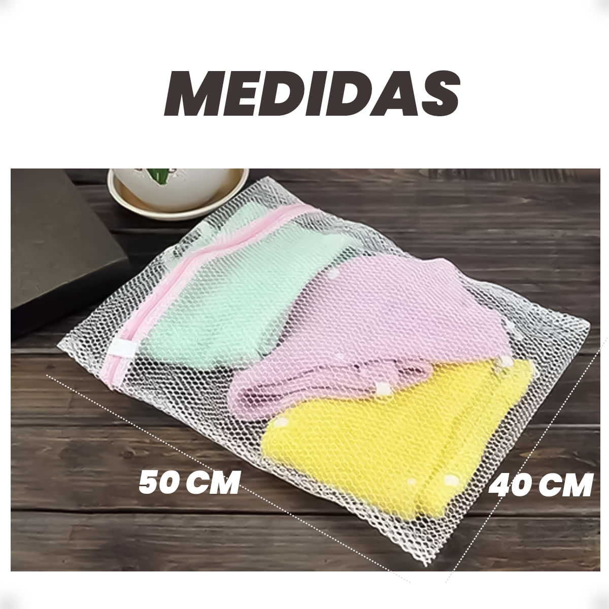 Set 4 Bolsas Para Lavar Ropa Delicada Jata Hpla5210. De Red Y Con  Cremallera con Ofertas en Carrefour