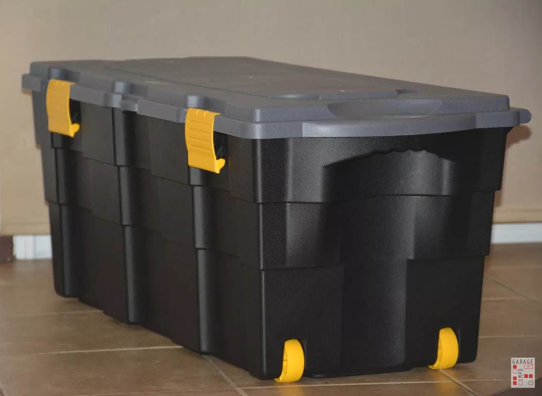 Caja baul para exterior con ruedas - MultiHogar UY