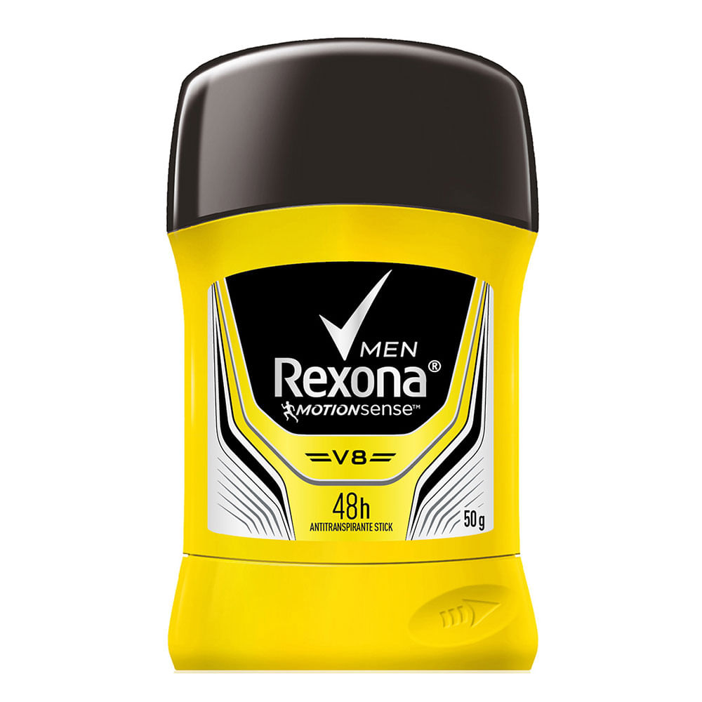 Desodorante Antitranspirante REXONA Men V8 Barra 50 G