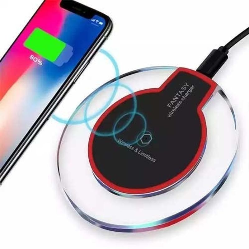 Cargador Inalámbrico QI Wireless iPhone y Samsung