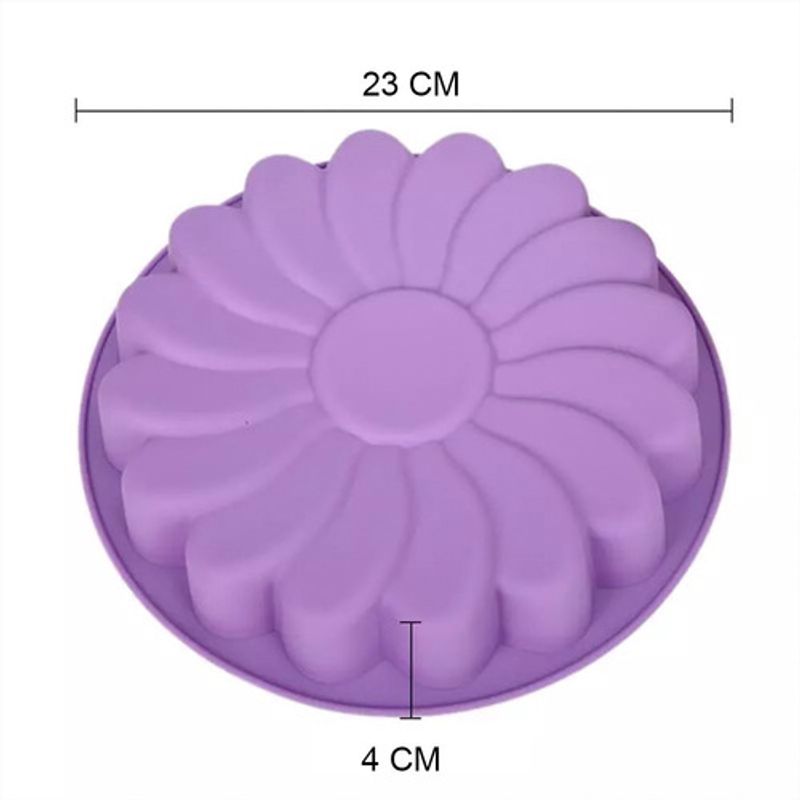 Pujadas Molde Silicona Tarta Silicona - Ø 24 x 4,2 cm