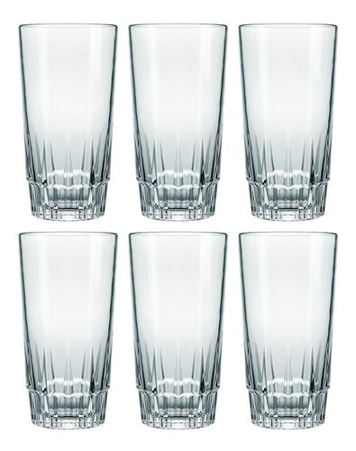 Vaso Refresco Nadir 330 Ml X 6 Unid Vegas 1627