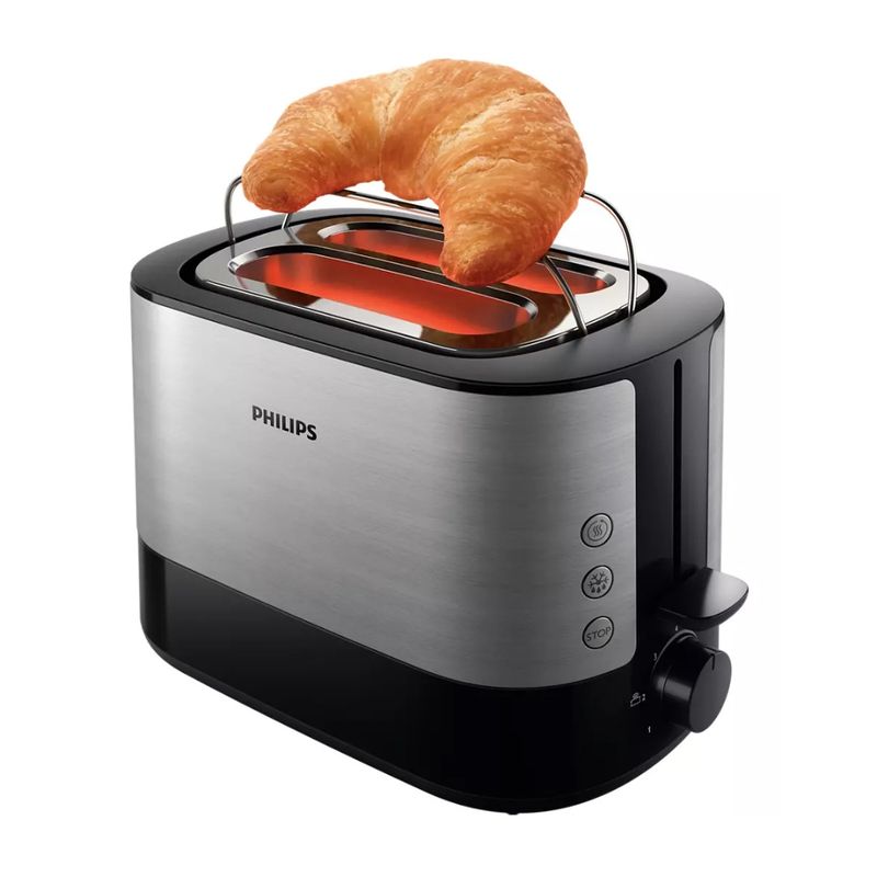 Tostadora Philips Hd2637 90 Met lica 7 Niveles 2 Panes
