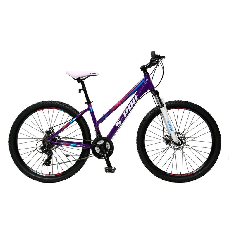 S PRO Bicicleta ASPEN rodado 27.5 Azul de monta a dama