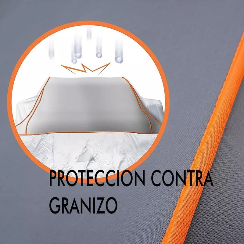 Funda Cubre Auto Cobertor Antigranizo Granizo Impermeable