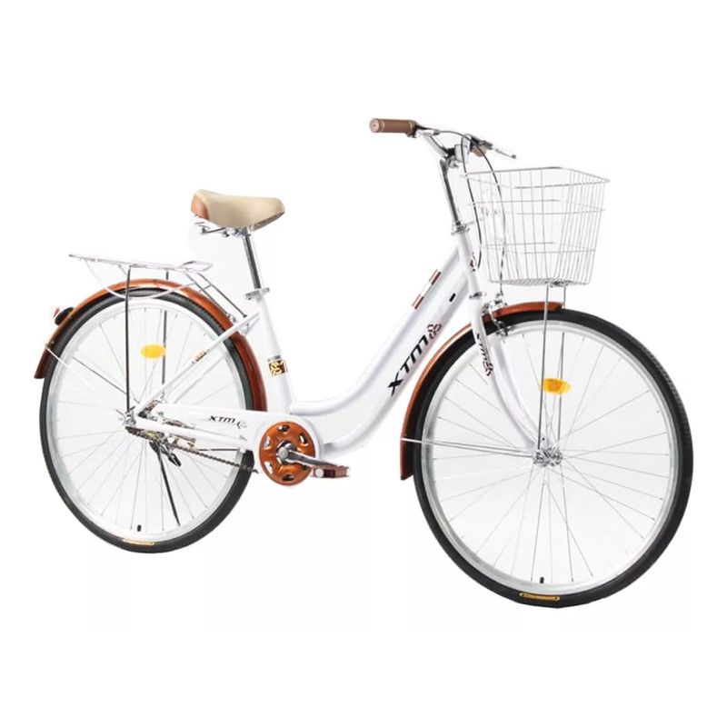 Bicicleta discount con canasto