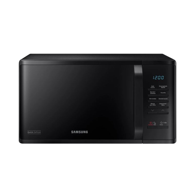 Microondas Digital Daewoo 23L Negro