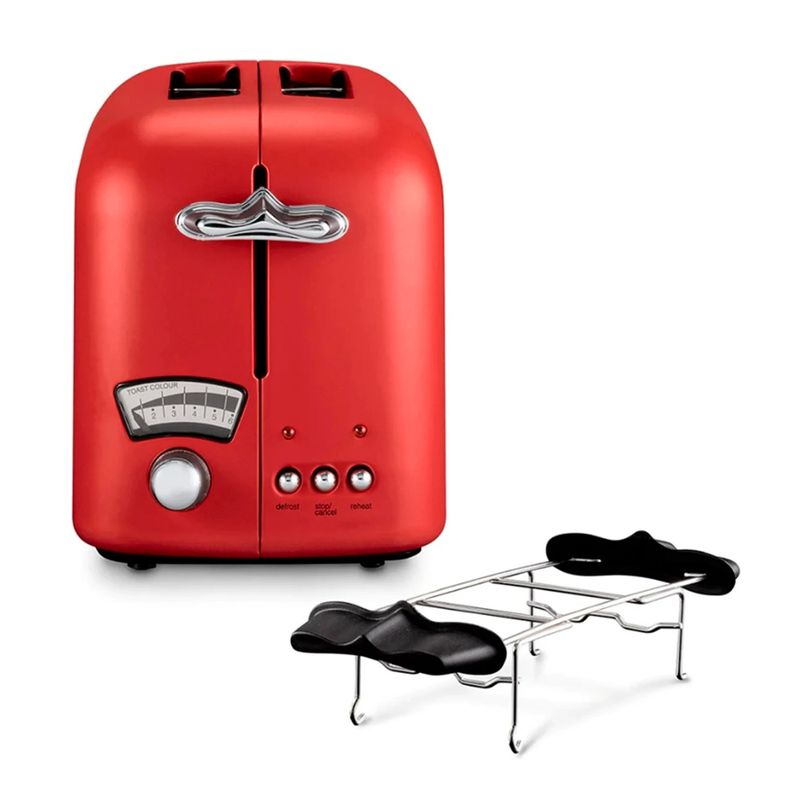 Tostador Delonghi CT021R Rojo