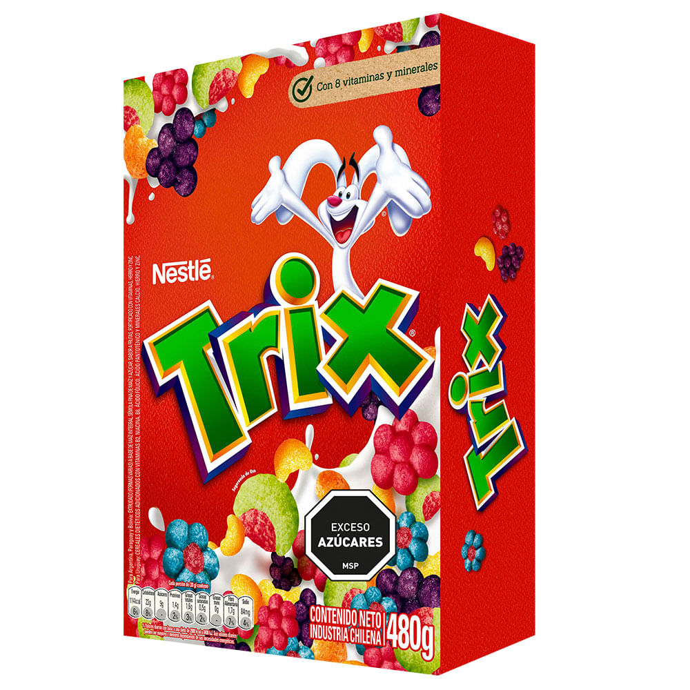 Cereal Trix De Nestle Caja 480 G