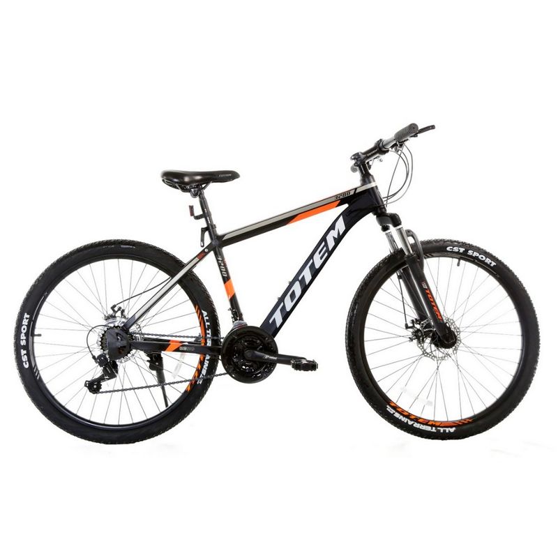 BICICLETA TOTEM 3200 NEGRA RODADO 26 24 CAMBIOS Supergym Ta Ta Shop