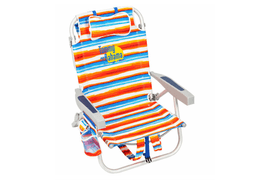 Silla de playa Tommy Bahama Rayas con conservadora