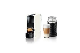 Cafetera Nespresso Essenza Mini C Range White + Aeroccino ESSZCWAERO + Cápsulas de obsequio