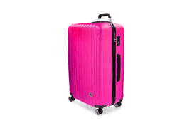 Valija Grande Trotamundos 28" de ABS Fucsia