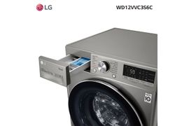 Lavasecarropas frontal LG 12 Kg WD12VVC4S6C inverter