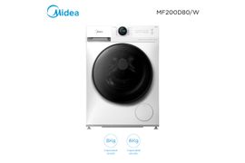 Lavasecarropas frontal Midea 8Kg/6Kg MF200D80/W