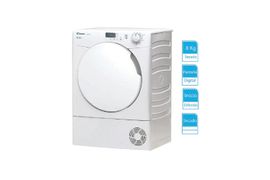 Secarropa evacuación Candy 8 Kg CSE V8LF-S