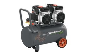 Compresor Sin Aceite Gladiator Pro 4HP 50Lts 3000W CESA850/25