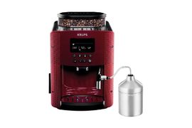 Cafetera Espresso Krups Display Essential Roja EA816570